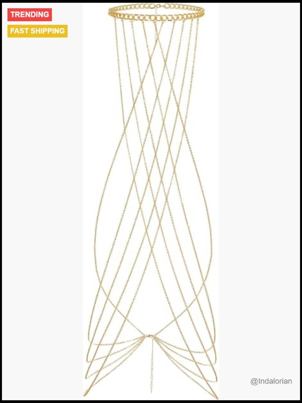 Layered Tassel Body Chain Necklace Belly Waist Chain Boho Hot Party Beach Body